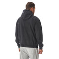 Charcoal Grey - Back - Iron Mountain Mens Hooded Fleece Jacket