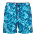 Blue - Front - RIPT Essentials Boys Tie Dye Swim Shorts