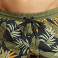 Navy-Green - Lifestyle - RIPT Essentials Mens Jungle Print Swim Shorts