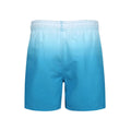 Blue - Back - RIPT Essentials Mens Dip Dye Swim Shorts