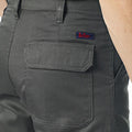 Grey - Lifestyle - Lee Cooper Mens Plain Cargo Trousers