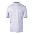 Lilac-Lavender - Back - Island Green Mens Wild Flowers Golf Polo Shirt