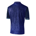 Royal Blue-Navy - Back - Island Green Mens Wild Flowers Golf Polo Shirt