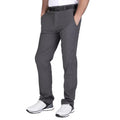 Charcoal - Side - Island Green Mens Tour Stretch Tapered Leg Golf Trousers