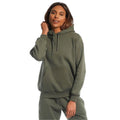 Army Green - Side - Light And Shade Womens-Ladies Hoodie