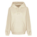 Sand Beige - Front - Light And Shade Womens-Ladies Hoodie