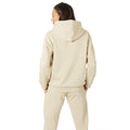 Sand Beige - Back - Light And Shade Womens-Ladies Hoodie