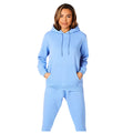 Purple Indigo - Side - Light And Shade Womens-Ladies Hoodie