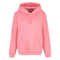 Pink - Front - Light And Shade Womens-Ladies Hoodie