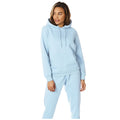 Aqua Blue - Side - Light And Shade Womens-Ladies Hoodie