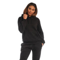 Black - Side - Light And Shade Womens-Ladies Hoodie