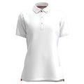 White - Front - Batsford Womens-Ladies Lightweight Polo Shirt