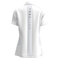 White - Back - Batsford Womens-Ladies Lightweight Polo Shirt