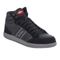 Black-Grey - Front - Lee Cooper Unisex Adult Suede Safety Boots