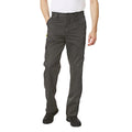 Grey - Front - Iron Mountain Mens Multi Pocket Cargo Trousers