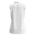 White - Back - Forelson Womens-Ladies Buckland Patterned Polo Shirt