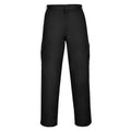 Navy - Side - Portwest Mens Combat Workwear Trousers