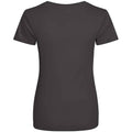 Charcoal - Back - AWDis Just Cool Womens-Ladies Sports Plain T-Shirt