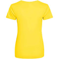 Sun Yellow - Back - AWDis Just Cool Womens-Ladies Sports Plain T-Shirt