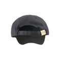 Black-Tan - Back - Result Unisex Herringbone Contrast Colour Sandwich Peak Baseball Cap