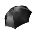 Black - Front - Kimood Storm Manual Open Golf Umbrella