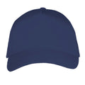 French Navy - Back - SOLS Unisex Long Beach Cap