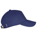 French Navy - Front - SOLS Unisex Long Beach Cap