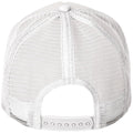 White - Back - SOLS Unisex Bubble Contrast Cap