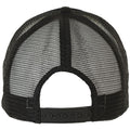 Black - Back - SOLS Unisex Bubble Contrast Cap