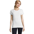 White - Back - SOLS Womens-Ladies Magma Sublimination T-Shirt