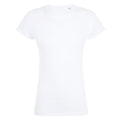 White - Front - SOLS Womens-Ladies Magma Sublimination T-Shirt