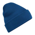 Petrol - Front - Beechfield Unisex Original Cuffed Beanie Winter Hat