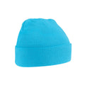 Surf Blue - Front - Beechfield Unisex Original Cuffed Beanie Winter Hat