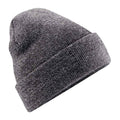 Antique Grey - Front - Beechfield Unisex Original Cuffed Beanie Winter Hat