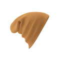 Caramel - Back - Beechfield Unisex Original Cuffed Beanie Winter Hat