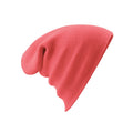 Coral - Back - Beechfield Unisex Original Cuffed Beanie Winter Hat