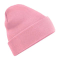 Dusky Pink - Front - Beechfield Unisex Original Cuffed Beanie Winter Hat