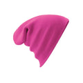 Fuchsia - Back - Beechfield Unisex Original Cuffed Beanie Winter Hat