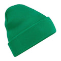 Kelly Green - Front - Beechfield Unisex Original Cuffed Beanie Winter Hat