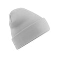 Light Grey - Front - Beechfield Unisex Original Cuffed Beanie Winter Hat