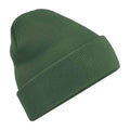 Moss Green - Front - Beechfield Unisex Original Cuffed Beanie Winter Hat