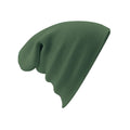 Moss Green - Back - Beechfield Unisex Original Cuffed Beanie Winter Hat