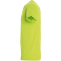 Apple Green - Side - SOLS Mens Regent Short Sleeve T-Shirt