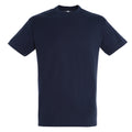 French Navy - Front - SOLS Mens Regent Short Sleeve T-Shirt