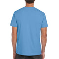 Carolina Blue - Back - Gildan Mens Soft Style Ringspun T Shirt