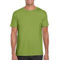 Kiwi - Front - Gildan Mens Soft Style Ringspun T Shirt