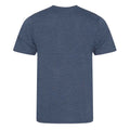 Heather Navy - Back - AWDis Mens Tri Blend T Shirt