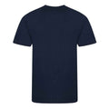 Solid Navy - Back - AWDis Mens Tri Blend T Shirt