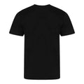 Solid Black - Back - AWDis Mens Tri Blend T Shirt