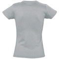 Grey Marl - Back - SOLS Womens-Ladies Imperial Short-Sleeved T-Shirt